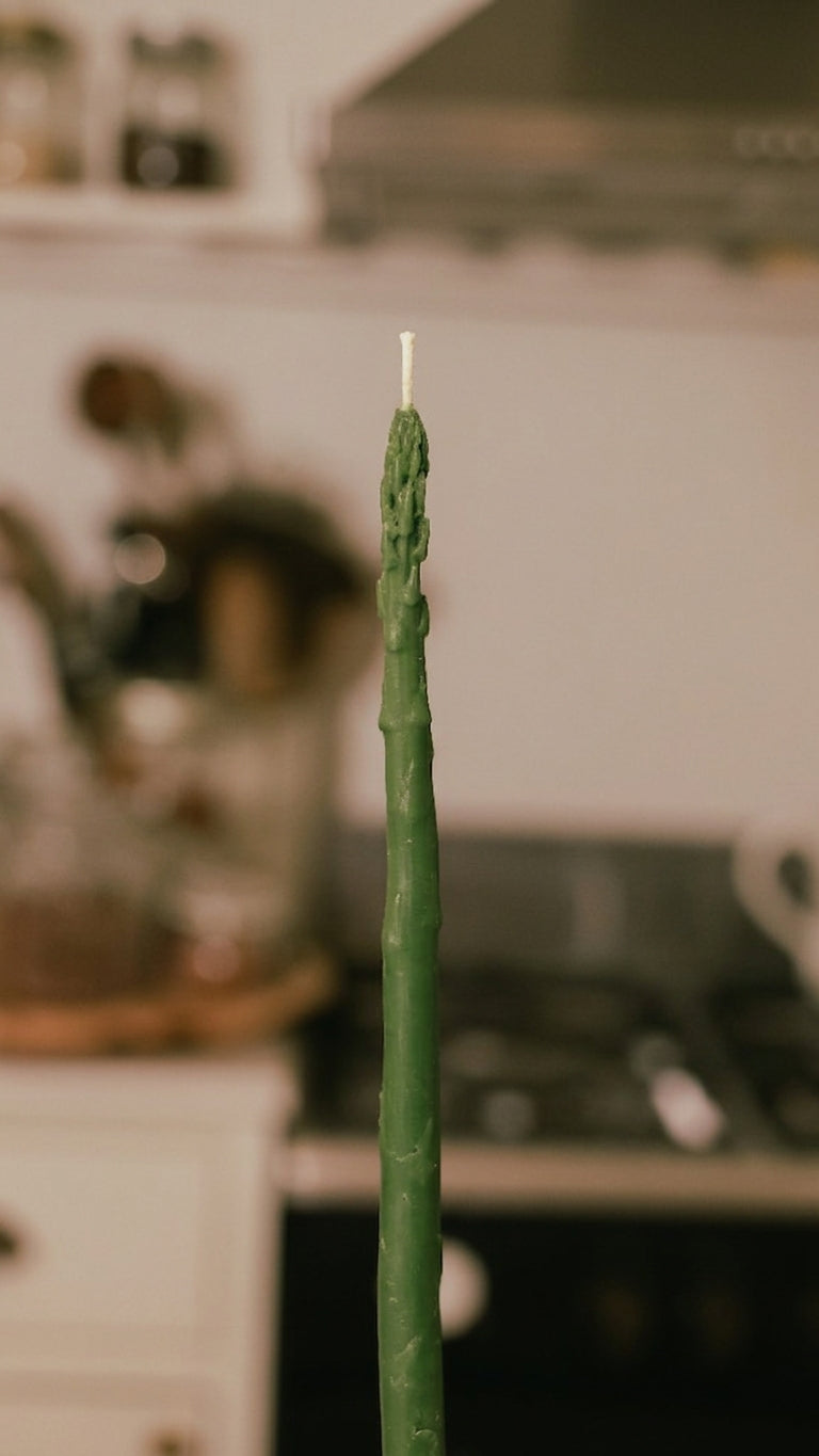 The Asparagus Candle